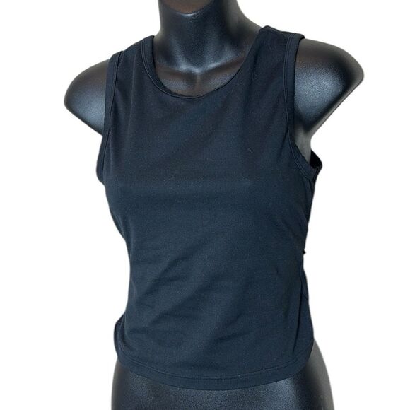 Spiritual Gangster Black Twist Crop Top - Picture 3 of 5